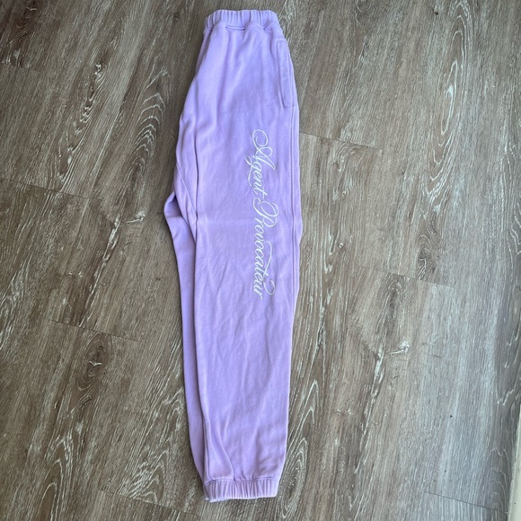 Agent Provocateur Rayley matching Sweats Set size Small in Lilac Purple - Picture 9 of 16